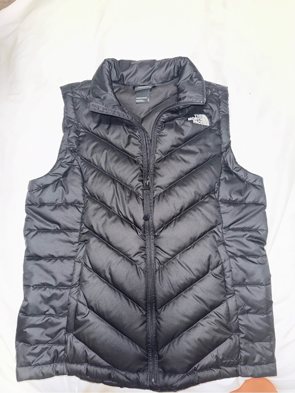 The North Face Black Quilted Chevron Puffer Vest